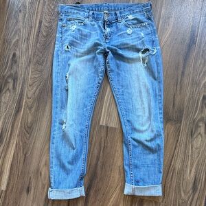 Banana Republic Distressed Blue Jeans for Women